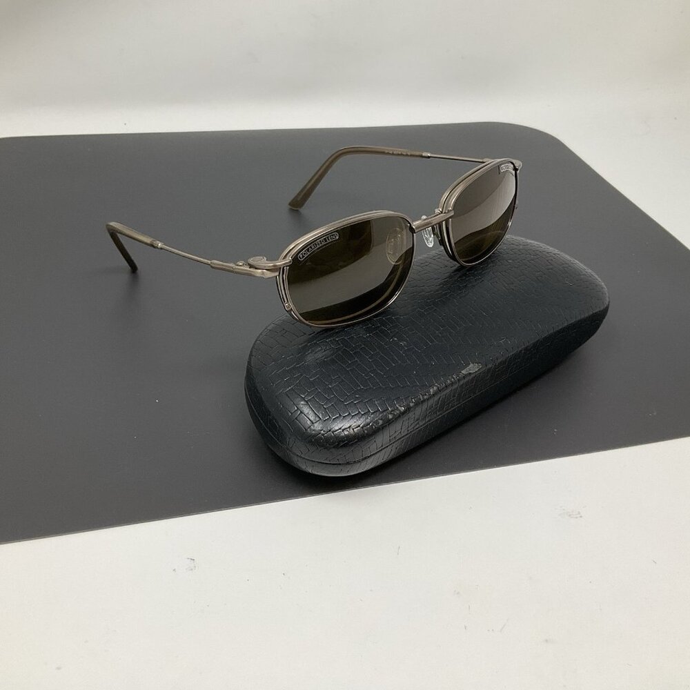 Easytwist CT 142 EYEGLASSES WITH MAGNETIC CLIP-ON LENS Polarized Clip On 52 -18